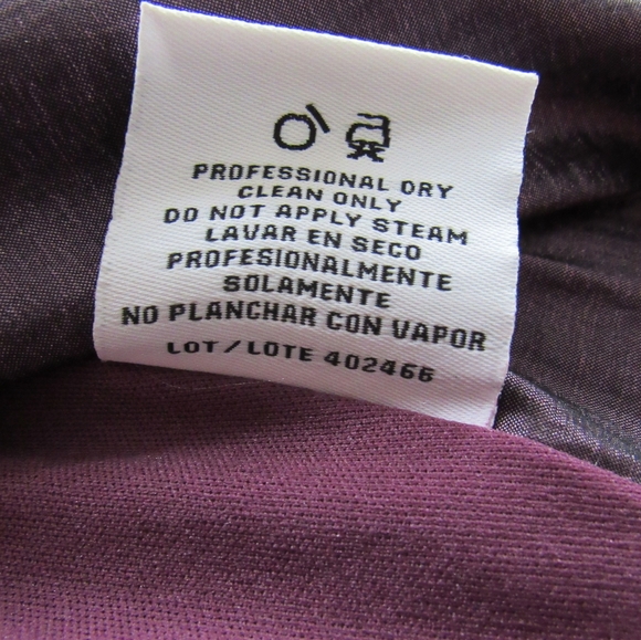 Size 14 2-Piece R&M Richards Plum Dress New with Tags - Picture 10 of 14